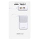 thumbnail image 3 of Power Bank CELULARTE Blanco con Cables Integrados y Carga Rápida para iPhone, Samsung, Xiaomi e iPad, 3 of 7