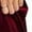 Wine Red, variant on Women'S Velvet Maxi Dress Casual Solid Color High Waist Long Sleeve Fall Winter Flowy Gown Green S