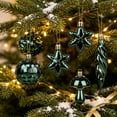 thumbnail image 6 of 28Pcs Christmas Ball Ornaments, Green Hanging Spherical Pendants, Shatterproof Tree Decorations for Christmas Tree Home Party Wreath Garland, Holiday Baubles, 6 of 6