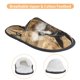 thumbnail image 3 of Fotbe Musical Horse Vintage Collage Pantuflas Peludas para Mujer con Estampado, Zapatillas de Peluche, Zapatos de Invierno para Casa, Uso Interior y Exterior-Large, 3 of 8