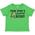 thumbnail image 3 of Inktastic Paw Paw's Fishing Buddy Boys Toddler T-Shirt, 3 of 5