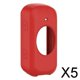 thumbnail image 1 of 5x Funda Protectora de Silicona Accesorios para Ordenador de Bicicleta para Edge 530 5 piezas, 1 of 8