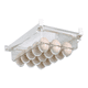 thumbnail image 4 of Organizador de refrigerador, estante de almacenamiento para huevos, cajón debajo del estante del refrigerador, organizador de cocina A, 4 of 8