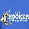 thumbnail image 3 of CafePress - Hooker On The Weekends Fishing T Shirt - Men's Classic Graphic Cotton T-Shirt, 3 of 4