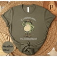 thumbnail image 2 of If I Shenan Once I'll Shenanigan T-Shirt, Cowboy Frog Shirt, Funny Animal Meme Sweatshirt, Frog Meme Top, Gift for Frog Lover, 2 of 4