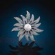thumbnail image 2 of Ladies Brooch Pin Fashion Gold Flower Heart(silver), 2 of 5