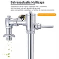 thumbnail image 3 of Fluxómetro de Palanca Harigal válvula de descarga Horizontal Inodoro DICA Classic 4402, 3 of 9
