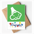 thumbnail image 1 of Vegetable Expression Happy Cauliflower Body Wedding Cards Congratulations Greeting Envelopes, 1 of 3