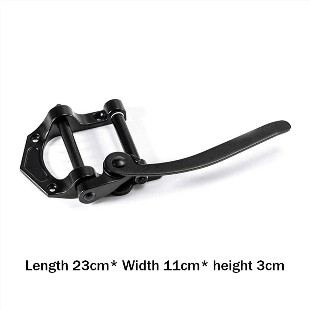 Guitar Tremolo Vibrato Bridge Tailpiece Archtop Compatible with ES335 LP Electric Guitar Universal (Black)