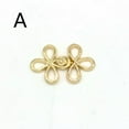 thumbnail image 3 of K-KED 2Pcs Women Cardigan Clip Cheongsam Cloak Clasp Fasteners Buckle Shawl Sweater-B - 2Pcs, 3 of 8