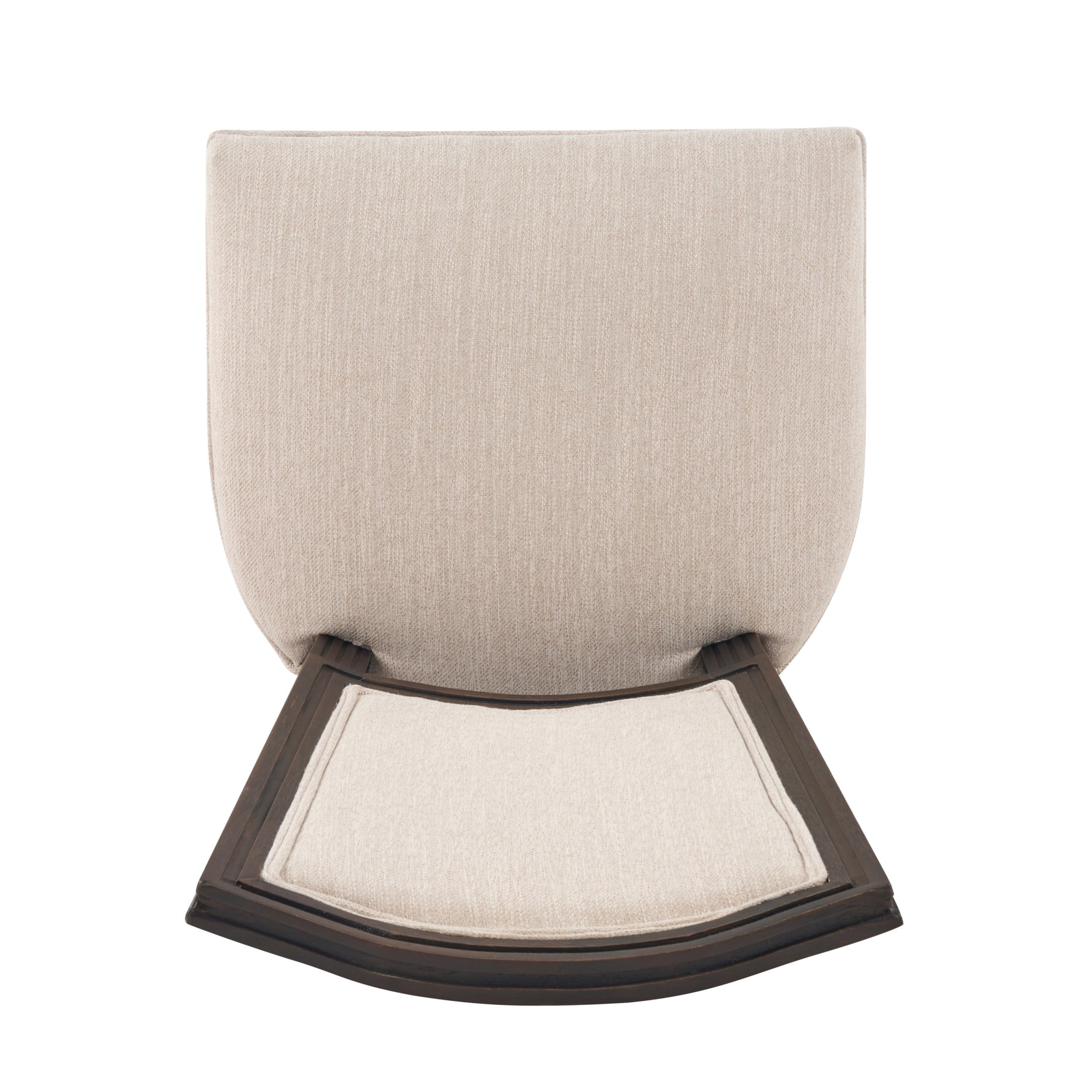 Christopher Knight Home Set of 2 French Country Upholstered Dining Chairs, Rubberwood Frame, Beige