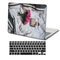 thumbnail image 1 of KSK KAISHEK Hard Protective Shell Case Cover for Old MacBook Air 13"( Not Retina Display, 2010-2017) + Black Keyboard Cover Model A1369 & A1466, No USB-C Pink series 1067, 1 of 5