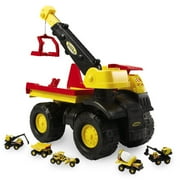 Tonka Toughest Mighty Crane with Bonus Die-Cast Vehicles