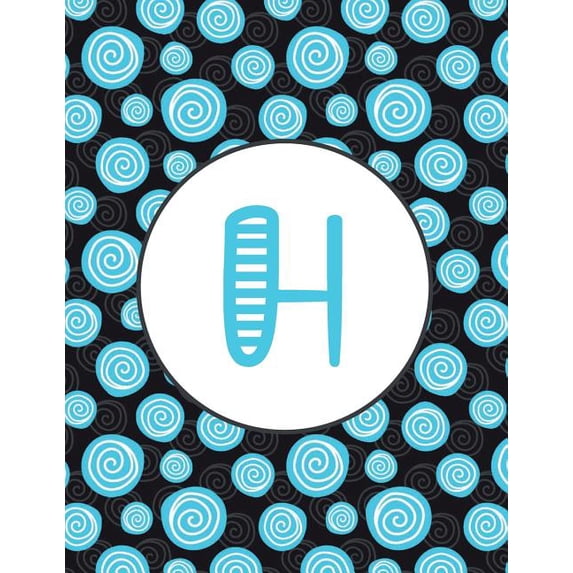 H: 8.5x11 Letter Size Monday Start Weekly Planner With Yearly and Monthly Spread Paperback