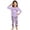 p-293Light Purple834, variant on CAIVO Girls Halloween 2 Piece Pajama Sets Kids Ghost Print Long Sleeve O-Neck Tops And Pants Wear Soft Night Holiday Party Pyjamas