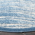 thumbnail image 3 of SAFAVIEH Cottage Tayler Geometric Indoor/Outdoor Area Rug, Blue, 6'7" x 6'7" Round, 3 of 7