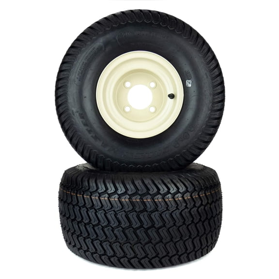 (2) Turf Tire Assemblies 20x10.00-8 Cub Cadet ZT1 50" 54" 634Z05430 634Z07244