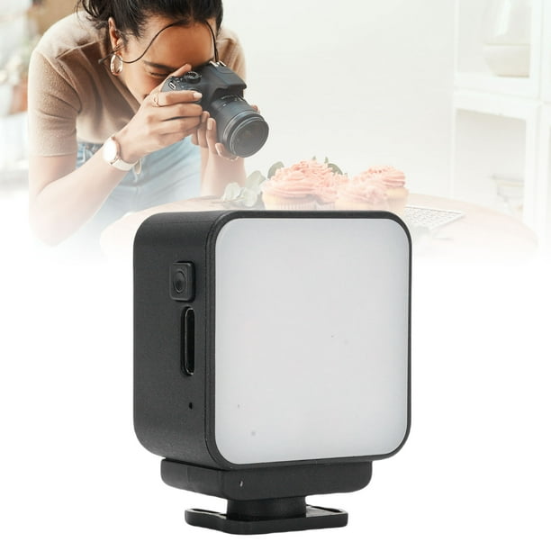 Luz De Relleno Magnético Para Osmo Pocket 3, Mini Iluminación De Video LED Con 3 Temperatura De Color, Luz Auxiliar LED Con Orificio De Tornillo De 1/4 De Pulgada Y Soporte De
