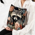 thumbnail image 6 of Raccoon Covers Pillows Set of 2 with Unique Patterns, Throw Pillow Inserts for Bed or Couch, Available in 16x16, 18x18, 20x20 Inches for Any Occasion, 6 of 6