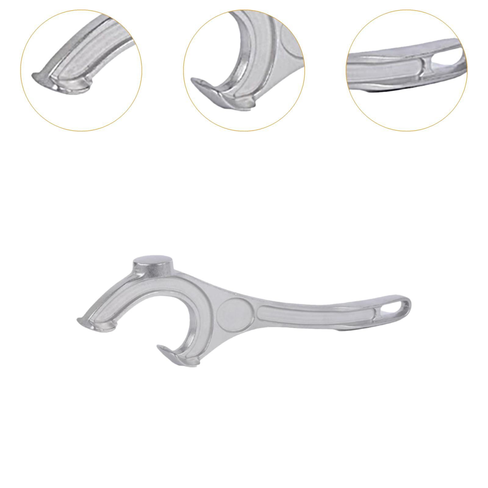 colaxi Bucket Opener Wrench Manual Hand Opener Save Time Save Labors Pail Paint Can Lid Opener Paint Can Lid Remover for Shop Garage Large