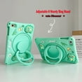 thumbnail image 5 of for iPad Air 3 (10.5-inch 2019, 3rd Generation) and iPad Pro 10.5 Case Kids Shockproof Cover 3D Cartoon with Rotating Handle Stand Shoulder Strap Soft Silicone Child Case,Green, 5 of 8
