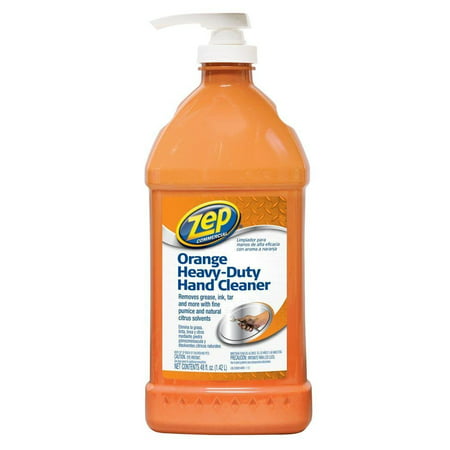 48 OZ. Heavy-Duty Orange Hand Cleaner and Degreaser ZU099148, Removes dirt, grease and odors from hands quickly and effectively By (Best Way To Remove Odors From Home)