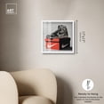 thumbnail image 4 of The Upmost Stylish Sneaker Shadowbox Print Sneaker Wall Art by Art Remedy, White Frame, 16 x 16, 4 of 6