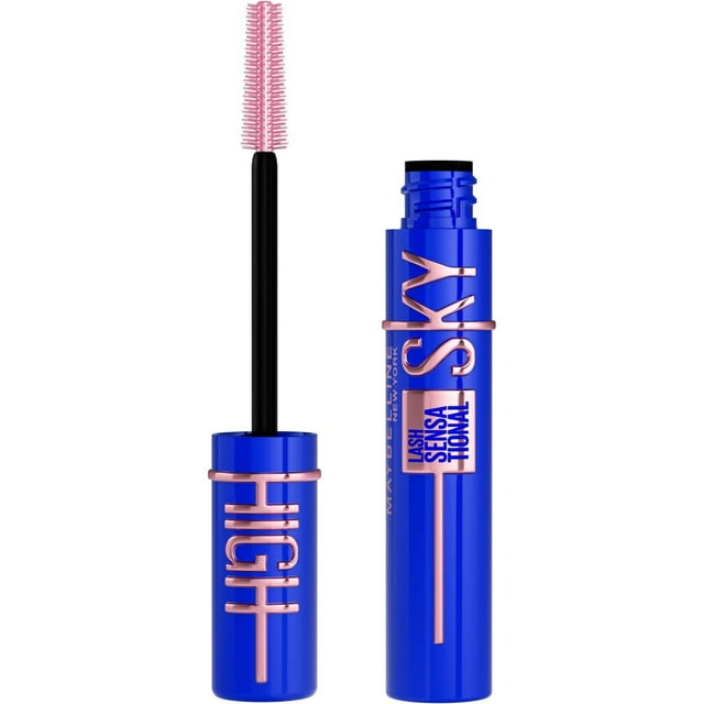 Maybelline New York Lash Sensational Sky High Mascara, Lengthening Eyelash Mascara, Blue Mist, 7.2 ml