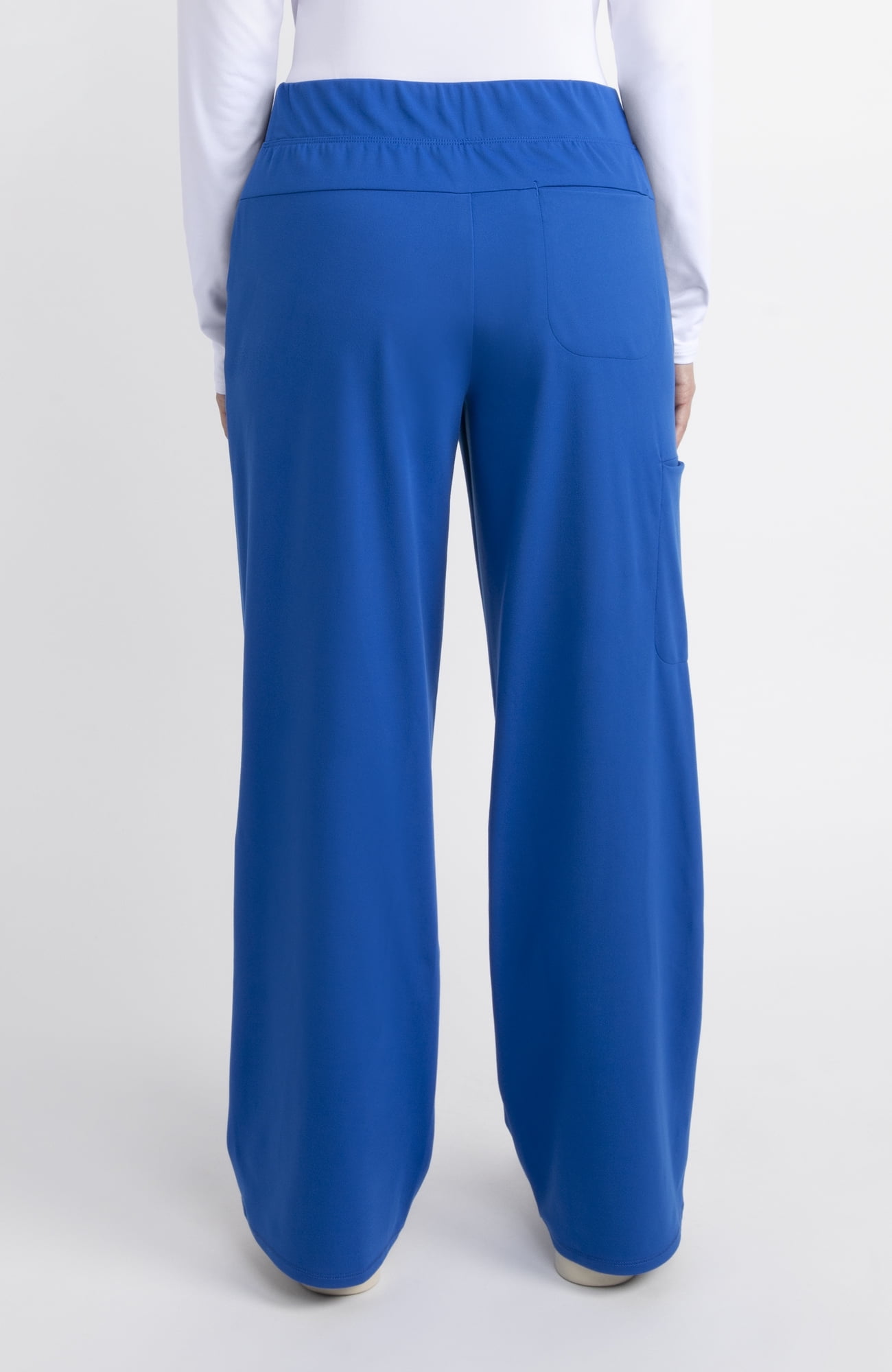 Gildan Wide Leg Pull-On Cargo Scrub Pant, 2-Way Stretch, Sizes XS-2XL