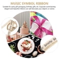 thumbnail image 3 of unbranded 2Ud Cintas Decorativas De Con De Notas Musicales Para Fiestas Beige, 3 of 8
