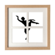 thumbnail image 1 of Dance Dancer Performance Sports Pantalla de escritorio de pared de marco 4 aperturas, 1 of 4
