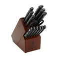 thumbnail image 3 of HENCKELS Everedge Dynamic Ensemble de Bloc de Couteaux 14 Pcs, Brun, 3 of 10