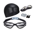 thumbnail image 1 of Gafas de natación Hurdilen que no gotean, con pinza nasal y tapones para los oídos, 1 of 9