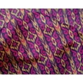 thumbnail image 4 of oneOone Silk Tabby Fabric Stripe & Swirl Ikat Decor Fabric Printed BTY 42 Inch Wide, 4 of 4