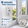 thumbnail image 1 of Seguro de Acero para Ventanas SEGOS Ventanas Acero, 1 of 4