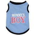 thumbnail image 6 of Dog Shirts for Small Dogs Summer Dog Clothes Costume Soft Apparel Cat Vest Pet Outfits Mommy's Boy Puppy Clothing for Boy Girls Doggie 3 Pack, 6 of 8