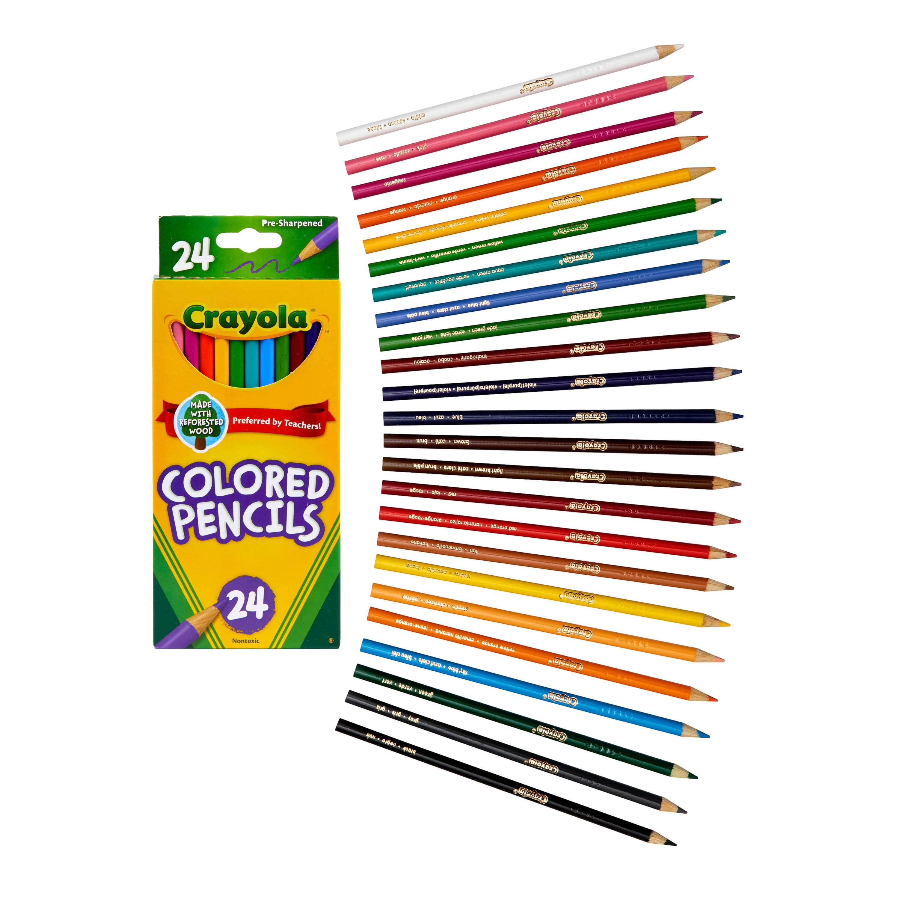 Crayola 100-Count Colored Pencils $9