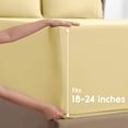 thumbnail image 3 of Nestl California King Sheets Set, 1800 Series Extra Deep Pocket&nbsp; Sheets Soft Microfiber Bed Sheets, 4 Piece Cal King Sheets, 3 of 9