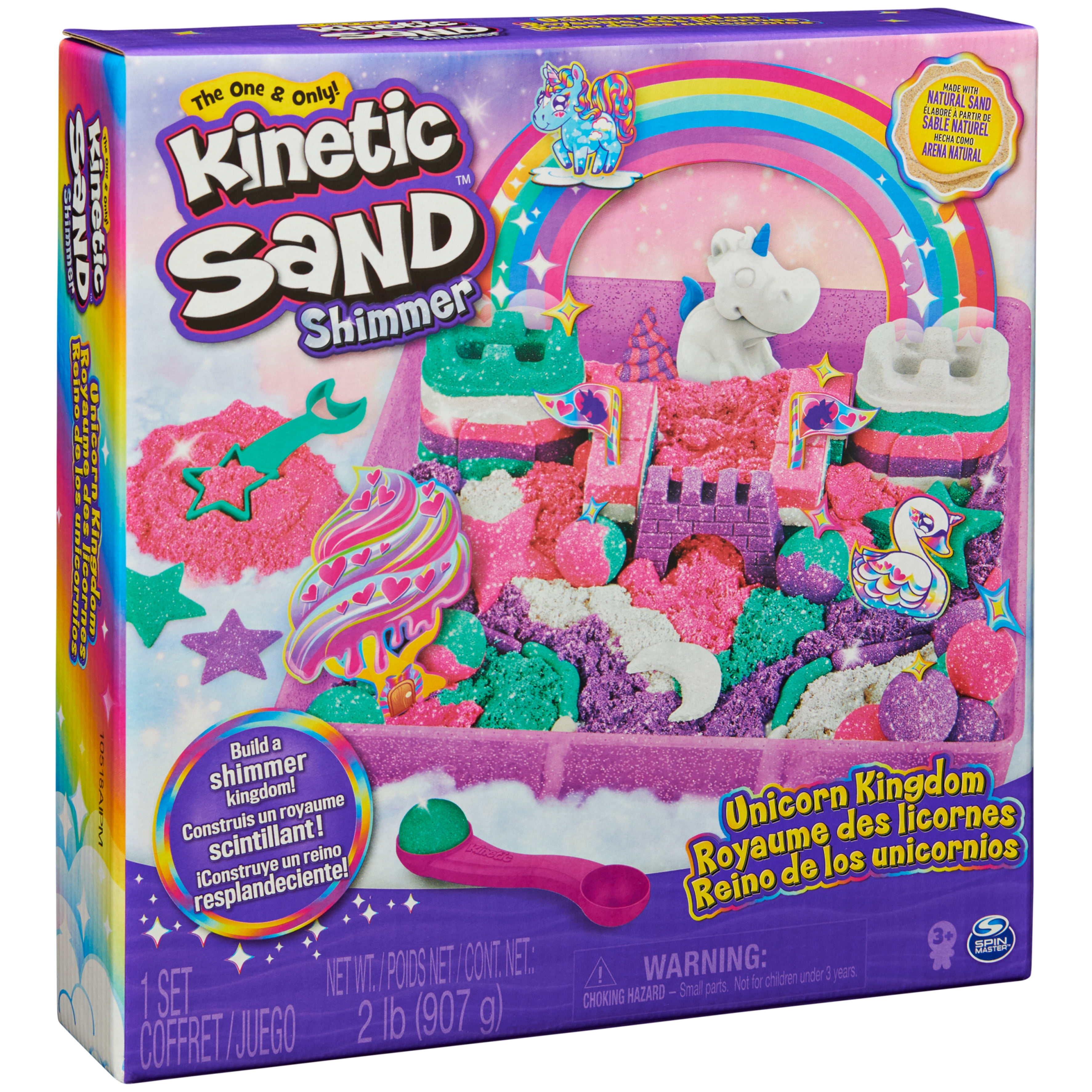 The One & Only! Kinetic Sand Shimmer by Spin Master — Choose Play