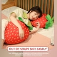 thumbnail image 4 of Almohada de frutas, almohada de peluche de fresa, almohada para niñas, cojín de frutas relleno, 4 of 5