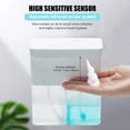 thumbnail image 4 of Yeacher Soap Dispenser Double Outlets Touchless Automatic Infrared Sensor Liquid Foam Soap Dispenser Waterproof Rechargeable, 4 of 8