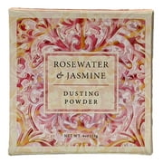 Greenwich Bay ROSEWATER & JASMINE Dusting Powder, After-Bath Body Powder, 4 oz.