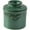 Emerald, variant on Butter Bell® Crock – Antique White Linen Ceramic Butter Holder with Lid, Keeper for Spreadable Butter