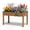 Brown, variant on CONCETTA Wooden Raised Garden Bed - Elevated Planter Box with Drainage & Liner, 34" x 18" x 30" for Backyard/Patio/Balcony (Gray)