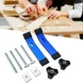 thumbnail image 6 of 2Pcs Hold Down Clamp with T Bolts and Silder Work Fixturing Rustproof Easy to Use Aluminum Alloy for Woodworking DIY Blue, 6 of 9