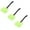 Green, variant on ZOURIH Car Windshield Cleaning Tool, Microfiber Window Cleaner with Long Handle, Auto Glass Wiper Cleaning Kit, Car Accessories,