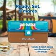 thumbnail image 4 of Jet-Puffed Lighted Smores Caddy, Marshmallow Roasting and Smores Making Kit for Camping and Backyard Bonfires, 4 of 6