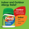thumbnail image 6 of Zyrtec Allergy 10 mg Tablets 30 ea, 6 of 7