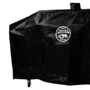 Smoke Hollow 65 Inch Polyester Weather Resistant Outdoor BBQ Grill Cover, Black