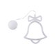 thumbnail image 1 of Yuarrent Guirnalda de luces navideñas para decoración, tira de ambientes, lámpara de noche, adorno, diseño de fiesta, accesorios para el hogar, Kits de decoración para fiestas Campana Yuarrent HA070517-04B, 1 of 6
